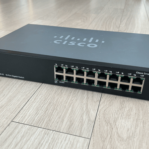 시스코 SG100 16포트 기가비트 스위치 허브