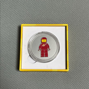 레고스토어 실버 멤버십 코인 주화 우주인