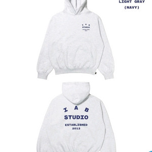 (크림발) 아이앱 25 후드 라이트 그레이 네이비 XXL 새제품