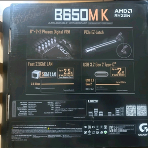 기가바이트 B650M K 메인보드 급처