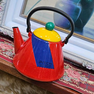 아동용 컬러풀한 빨간 주전자