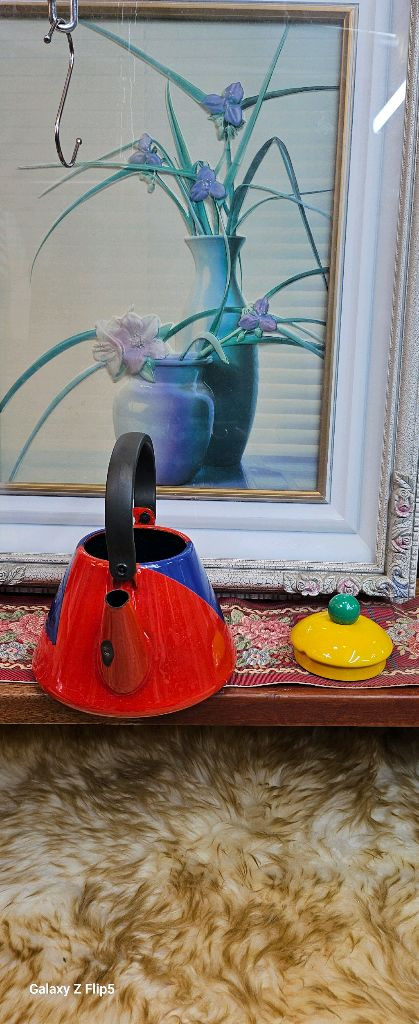 아동용 컬러풀한 빨간 주전자--7