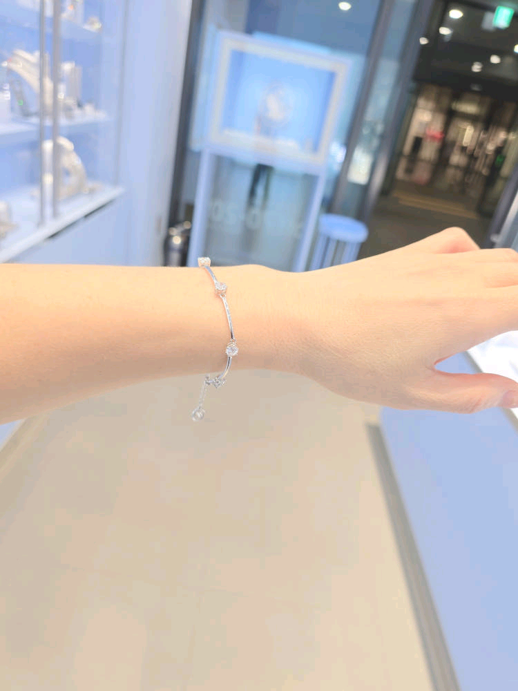 (새상품) 스와로브스키 팔찌--6