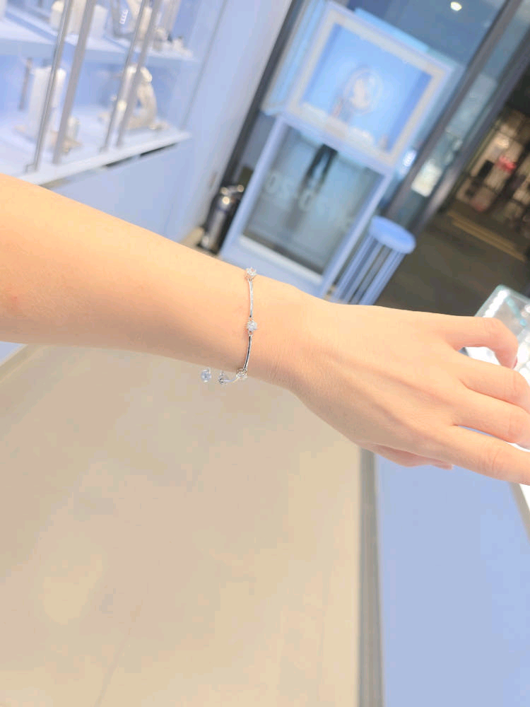 (새상품) 스와로브스키 팔찌--8