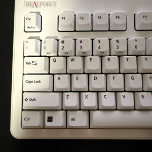리얼포스 R3 텐키리스 무접점 키보드 87키 기계식 키보드