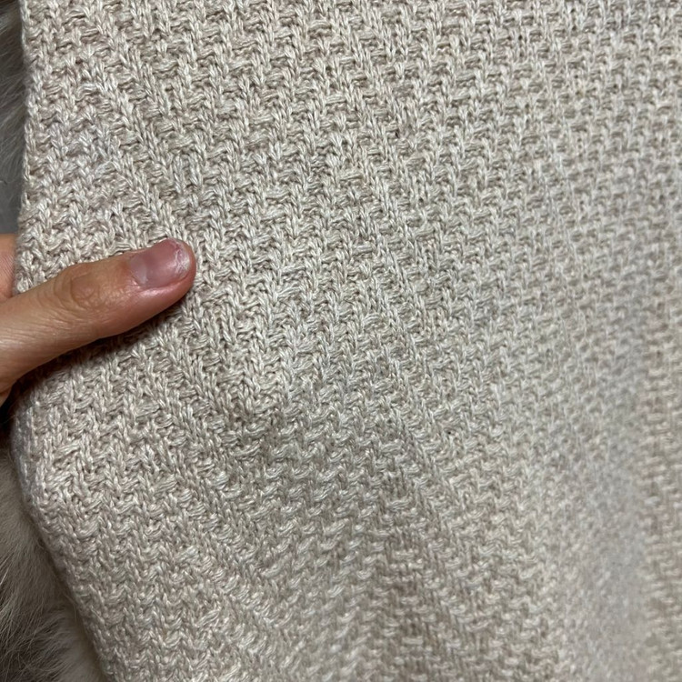 시슬리 폭스퍼 니트 베스트 이미지