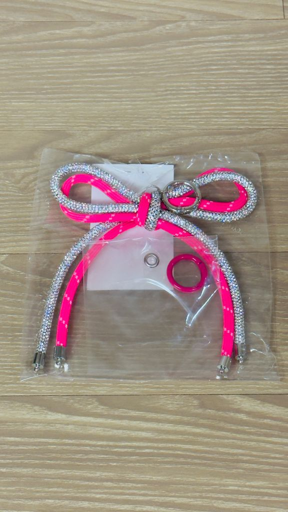 RUE135/ 핸드메이드 레이어드 리본매듭 스트랩(새상품)--6