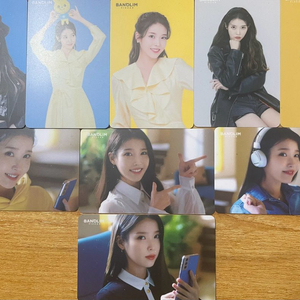 아이유 반올림 포토카드 이미지