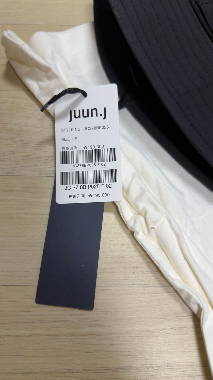 새제품 준지 버킷햇 JC378BP025 이미지