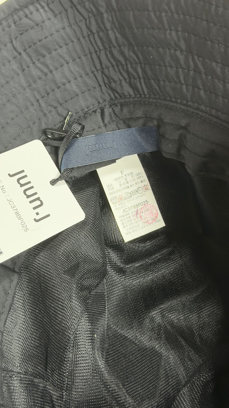 새제품 준지 버킷햇 JC378BP025 이미지