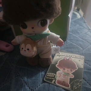 새상품:)팝마트 디무월드 칩앤데일 인형키링