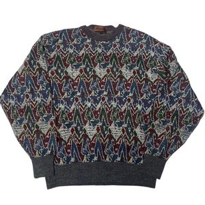 블랙미쏘니스포츠 휴먼패턴니트 105 이미지