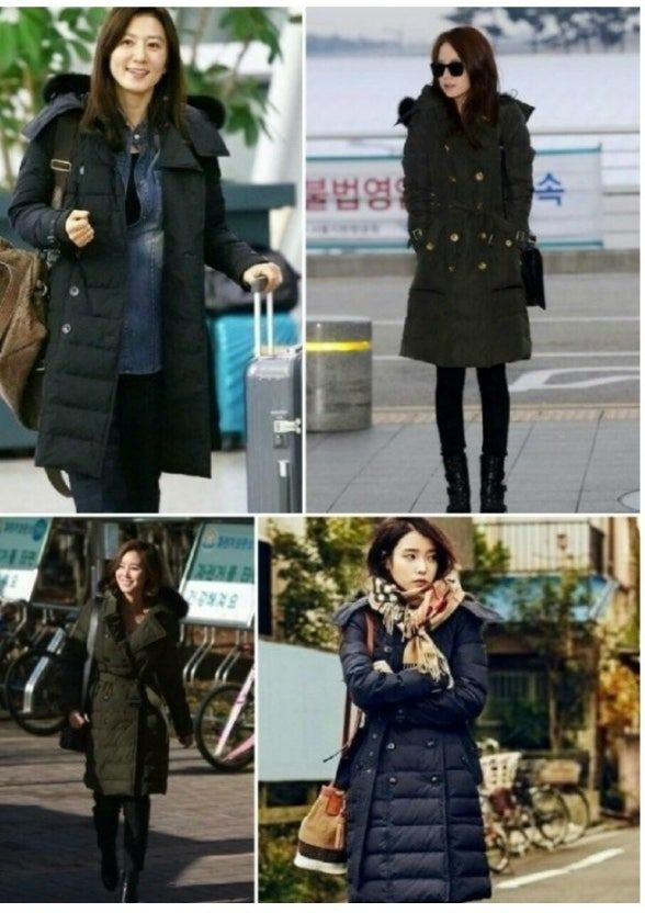 버버리 앨러데일 패딩 S (김희애 윤은혜 아이유 패딩) 이미지
