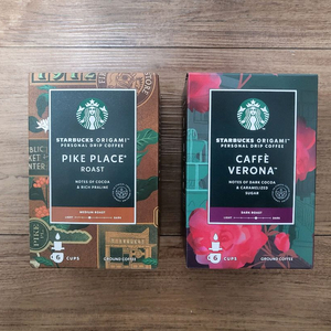 스타벅스 오리가미 (파이크 플레이스 로스트 + 카페 베로나) 이미지