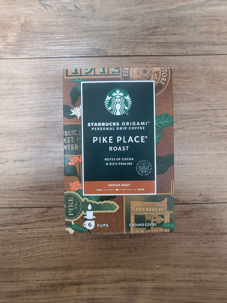 스타벅스 오리가미 (파이크 플레이스 로스트 + 카페 베로나) 이미지