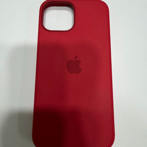 아이폰13미니 정품실리콘케이스 레드 팝니다