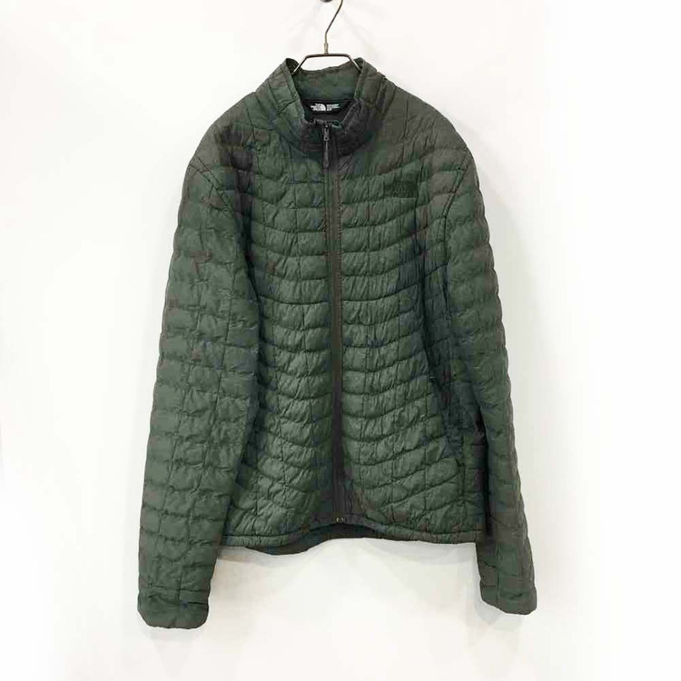 노스페이스 해외판 남성 카키 스트레치 써모볼 경량 패딩자켓 NF0A2TC9(105) 이미지