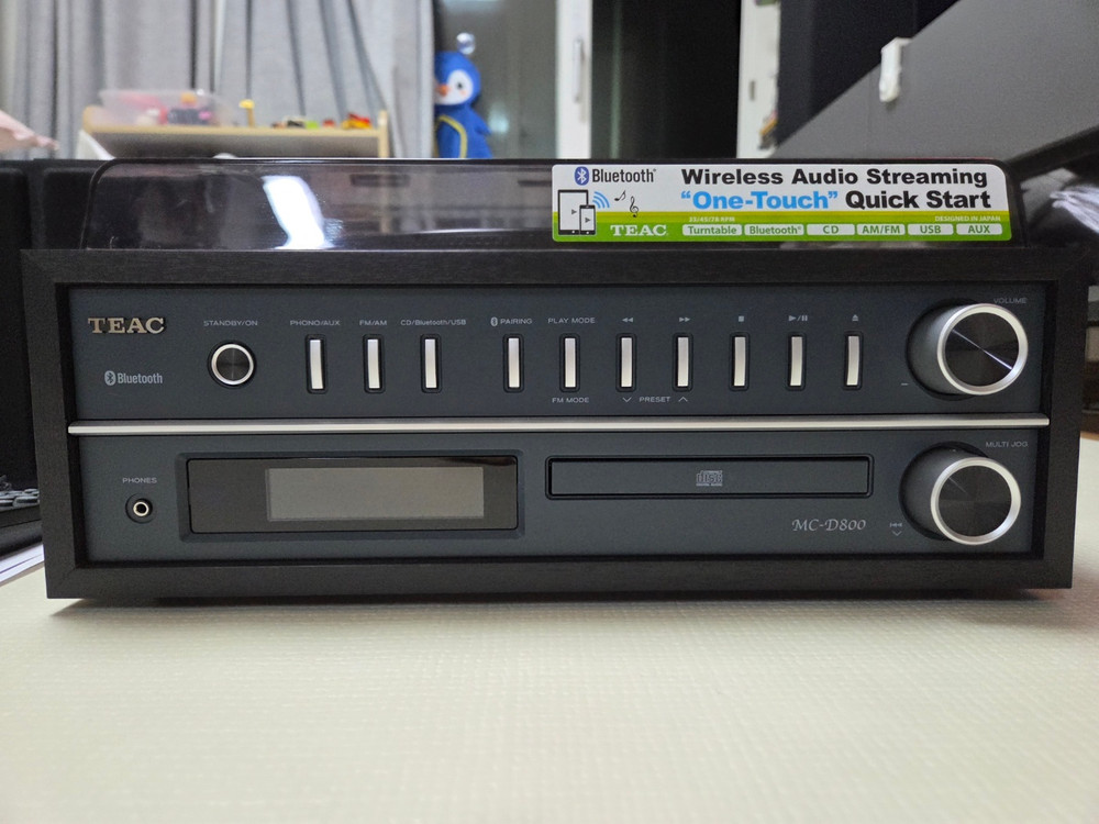 티악 TEAC MC-D800 올인원 오디오 CD+LP플레이어+USB+라디오+블루투스 이미지