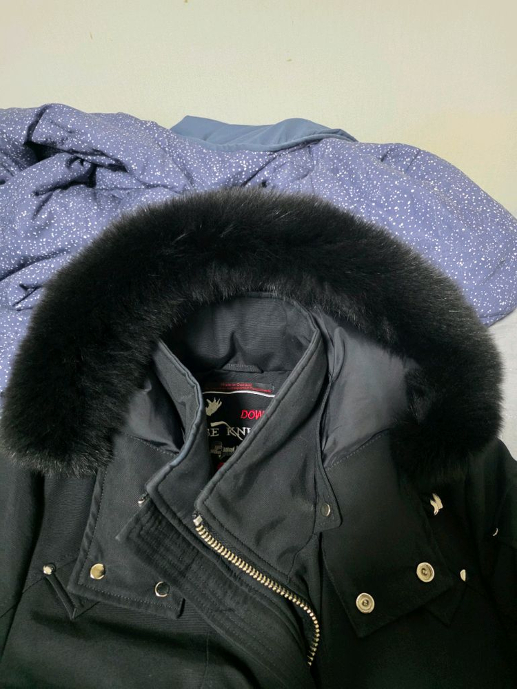 무스너클 숏패딩 블랙 판매합니다--5