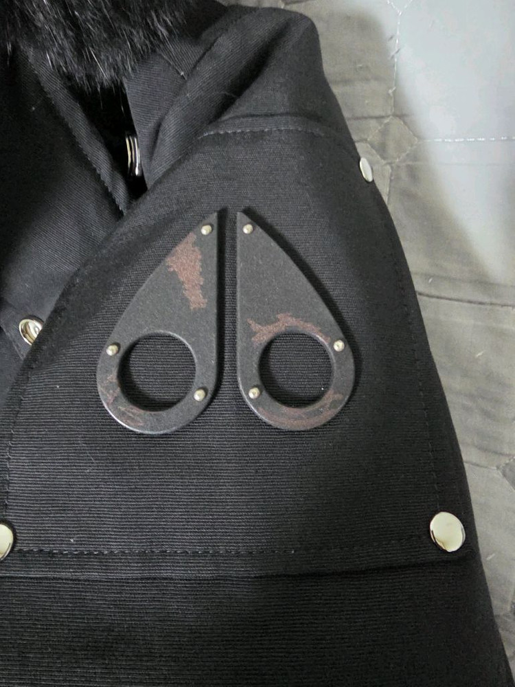 무스너클 숏패딩 블랙 판매합니다--8