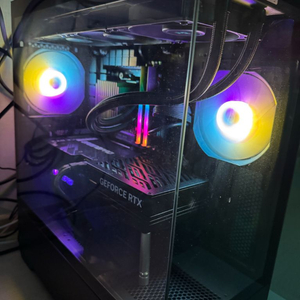 RTX5080,9800x3d 램64 초고사양 본체