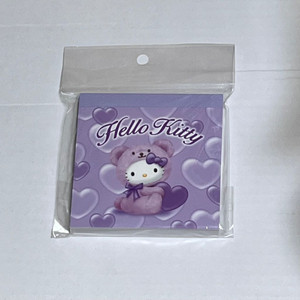 산리오 헬로키티문방구 메모패드 하트베어