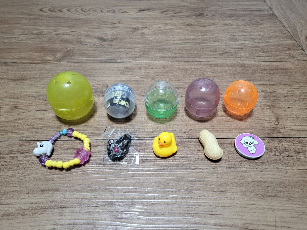 포켓몬 피규어 가챠 5개 + 뽑기 5개--4