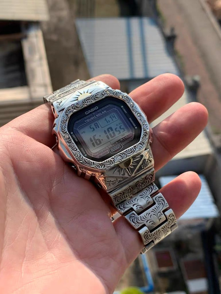 Oceanora G-Shock S925 18K 브레이슬--3