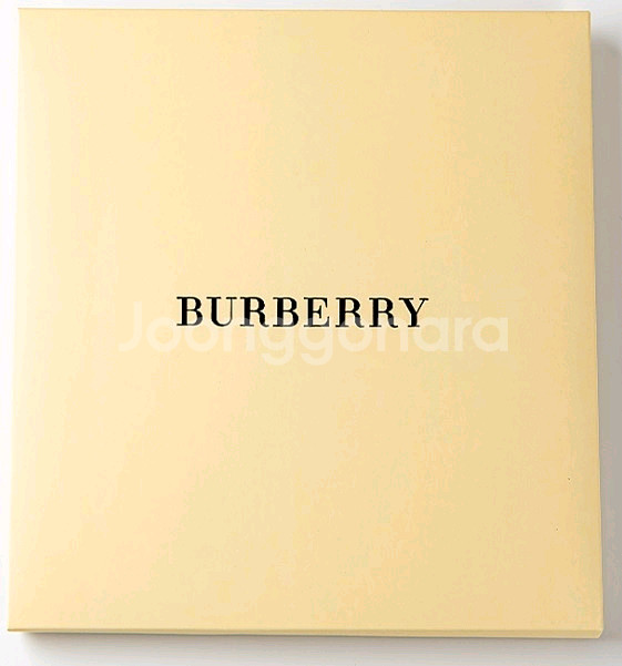 버버리 아이보리 체크 머플러 90% 메리노울 새상품--5