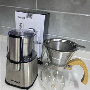 위즈웰 그라인더,커피드리퍼,여과지