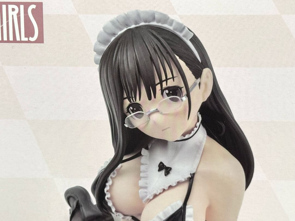 미개봉 유니온 크리에이티브 T2 ART GIRLS 메이드 수영복 미소녀 쿠리야마 에미리 피규어--1