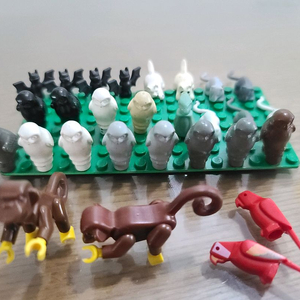 레고 올드 원숭이, 앵무새, 올빼미등 팔아요