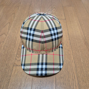 (정품) 버버리 체크 코튼 볼캡 L사이즈 (명품 남자 여자 모자) 이미지