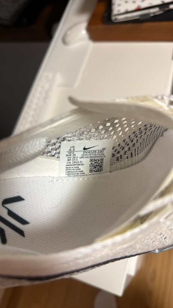 나이키 줌X 베이퍼플라이 넥스트% 3 화이트 그레이 245사이즈 이미지