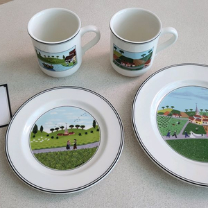 빌레로이앤보흐 디자인나이프 4pcs 일괄 판매