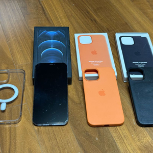 아이폰 12프로맥스 퍼스픽블루 B급