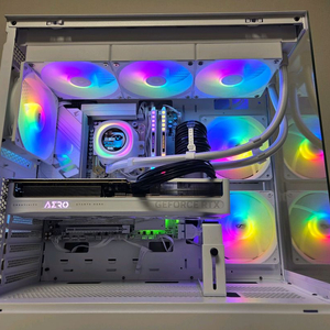 9950x3d, b850m wifi, rtx 5080 Aero 화이트 본체