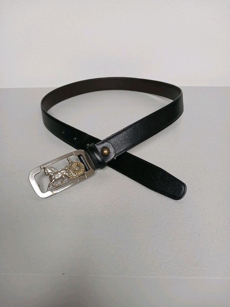 셀린느 마차 여성벨트--2