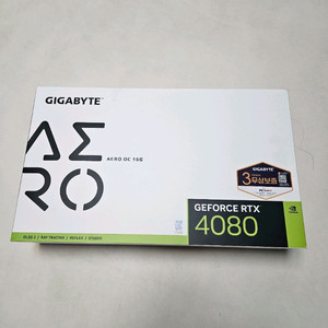 기가바이트 AERO RTX4080 그래픽카드