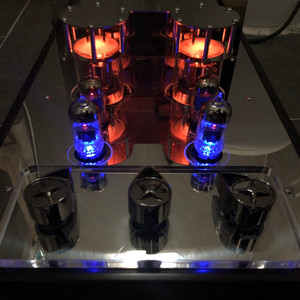 300B급 음질 진공관앰프 블루투스 및 포노앰프 내장 QQV03-20A 송신관 인티앰프