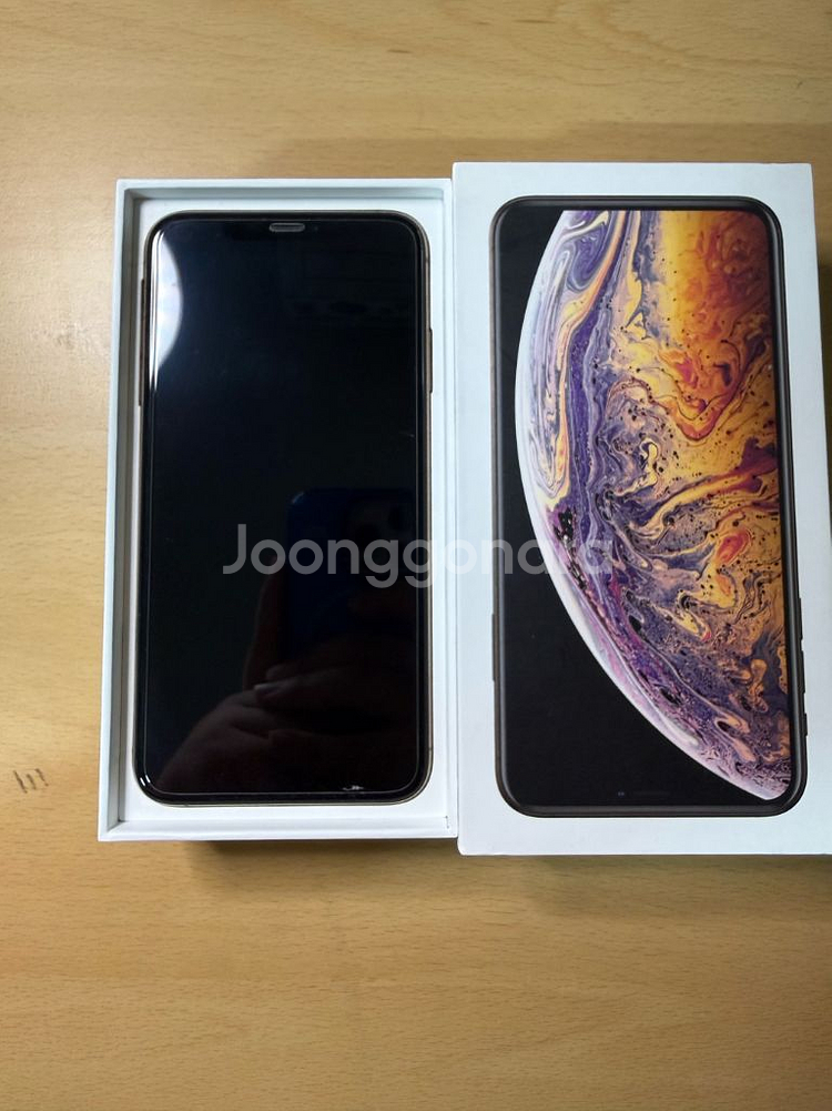 아이폰 xs max 골드256gb--2