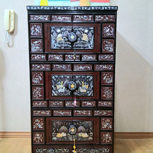 자개애기삼층장 자개장