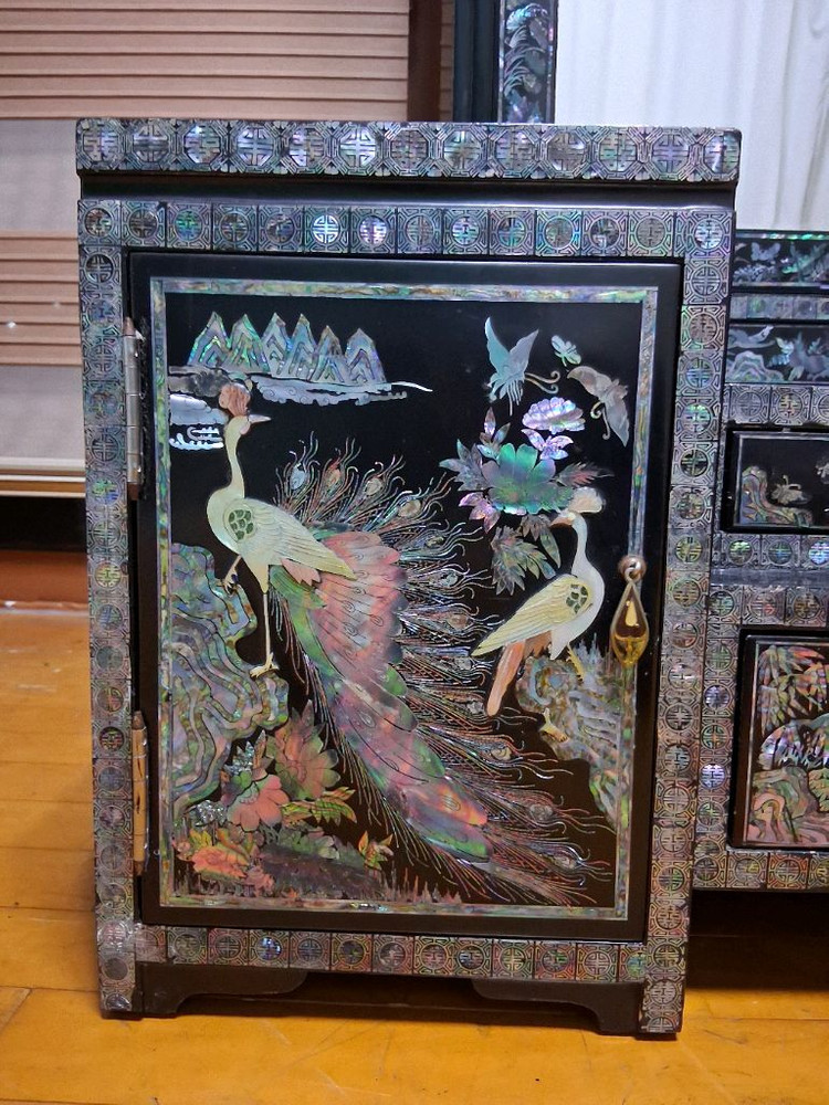 자개장 자개화장대--2