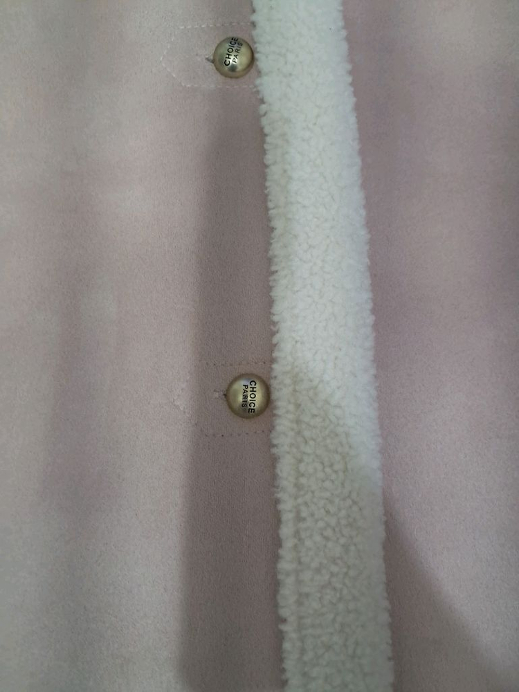 포커스 핑크 무스탕 자켓 FREE 새옷 이미지