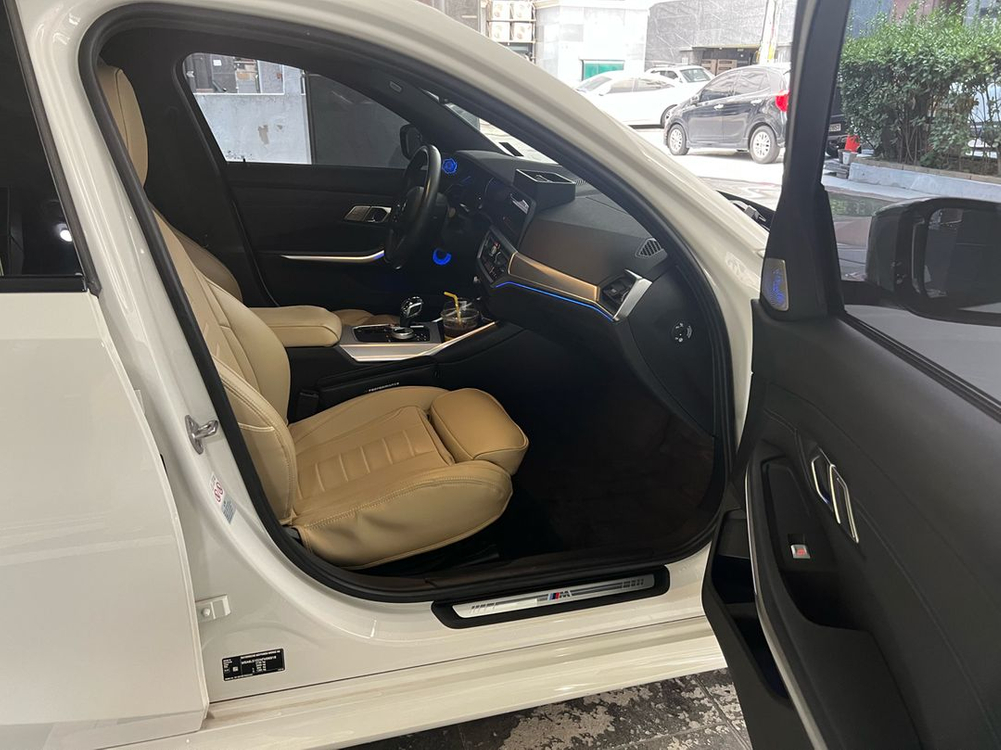 bmw 3시리즈 베이지시트 커버 g20,g21--2