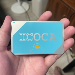 일본 교통카드 이코카 카드(2천엔 포함!!!) 이미지