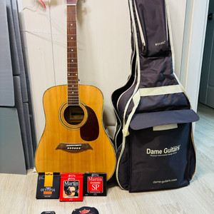 DAME LILIES70 NA 데임 어쿠스틱 통기타 세트