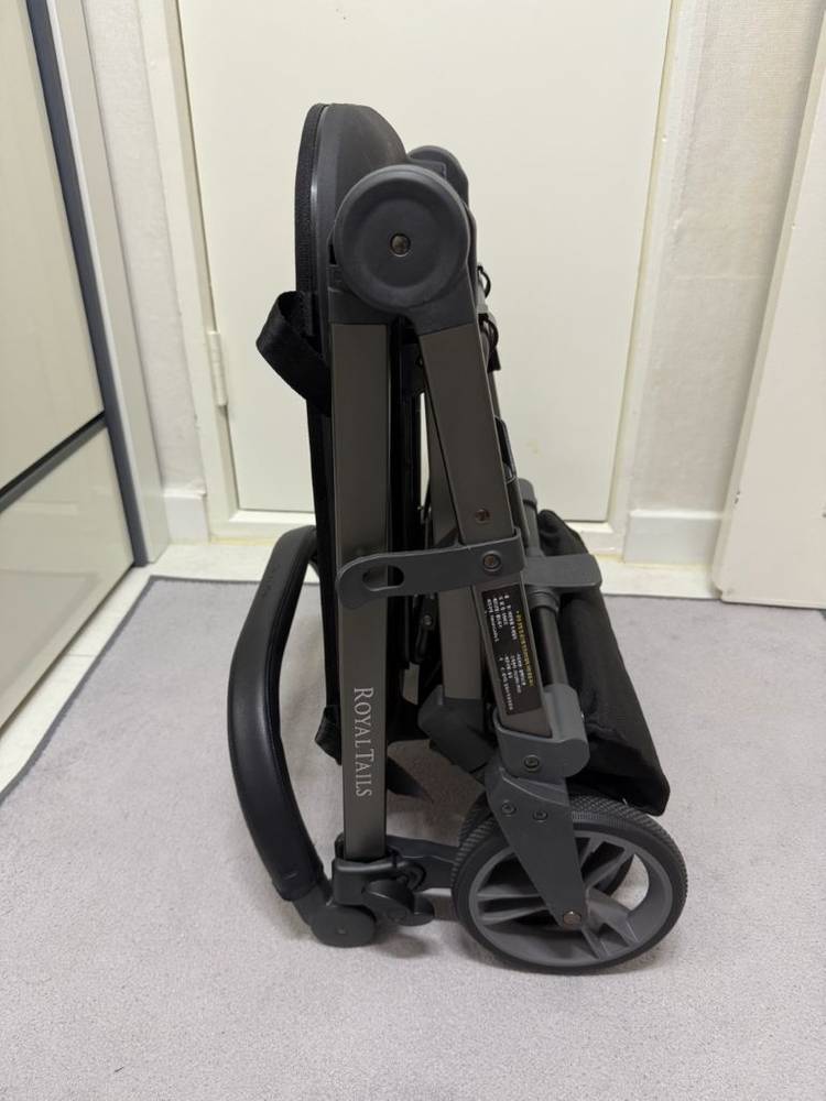 로얄테일즈 그레이스 프레임 반려차 프레임 강아지 개모차 유모차--8