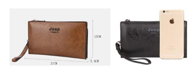 무료배송 지프 브랜드 남성용 클러치백 새상품 이미지