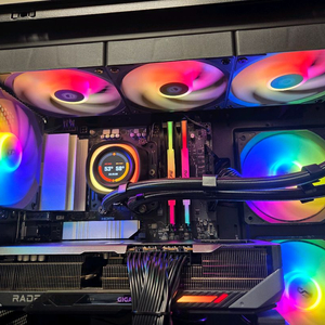 9800x3d, b850m wifi, rx 9070xt 고사양 본체